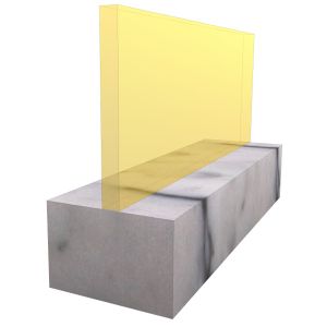 Granit-Quaderstein