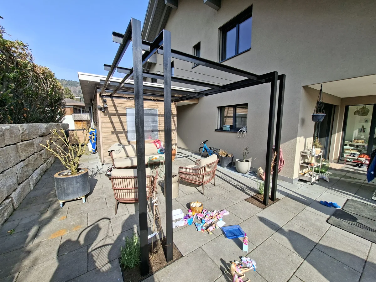 Pergola selber gemacht